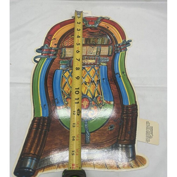 Ron Lewis Amscan Jukebox Wall Decoration 16” Lot of 2 New RARE - Picture 12 of 14